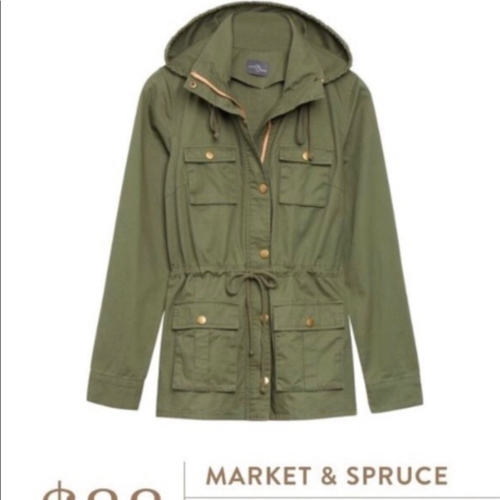 StitchFix Market & Spruce | Hooded Anorak Jacket